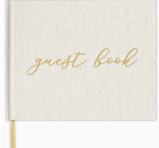 Linen Guest Book