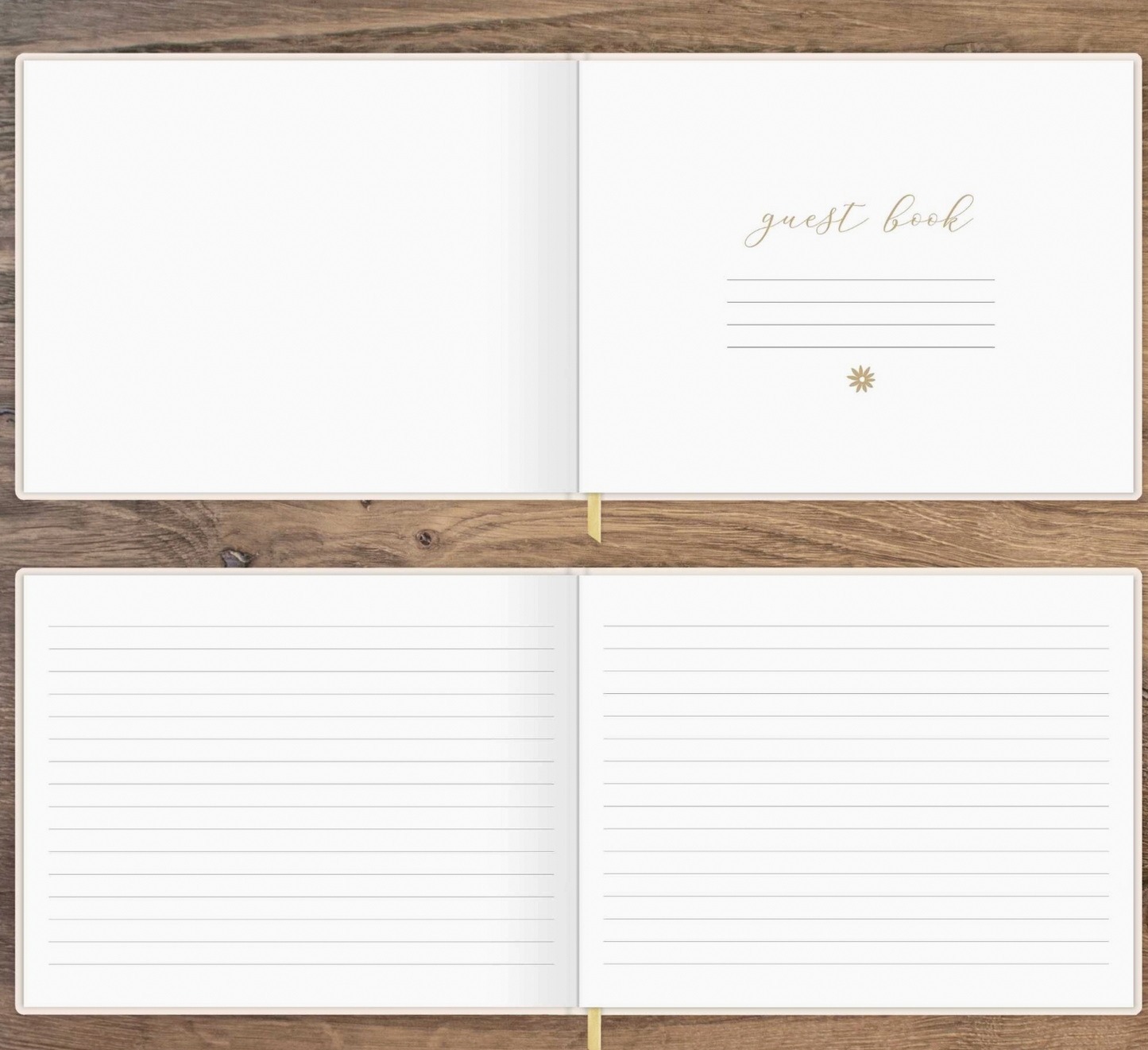 Linen Guest Book