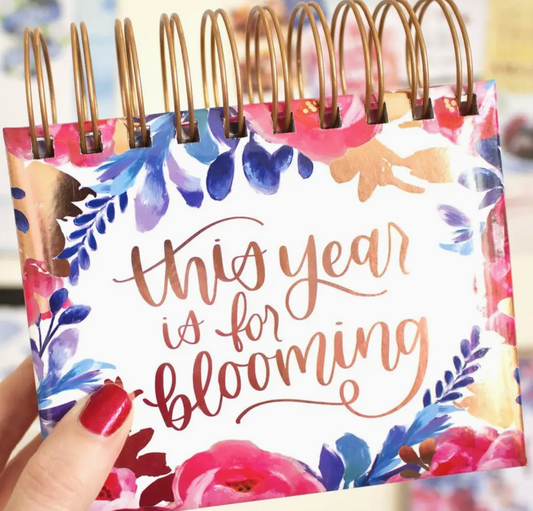 This Year is for Blooming Daily Desk Easel