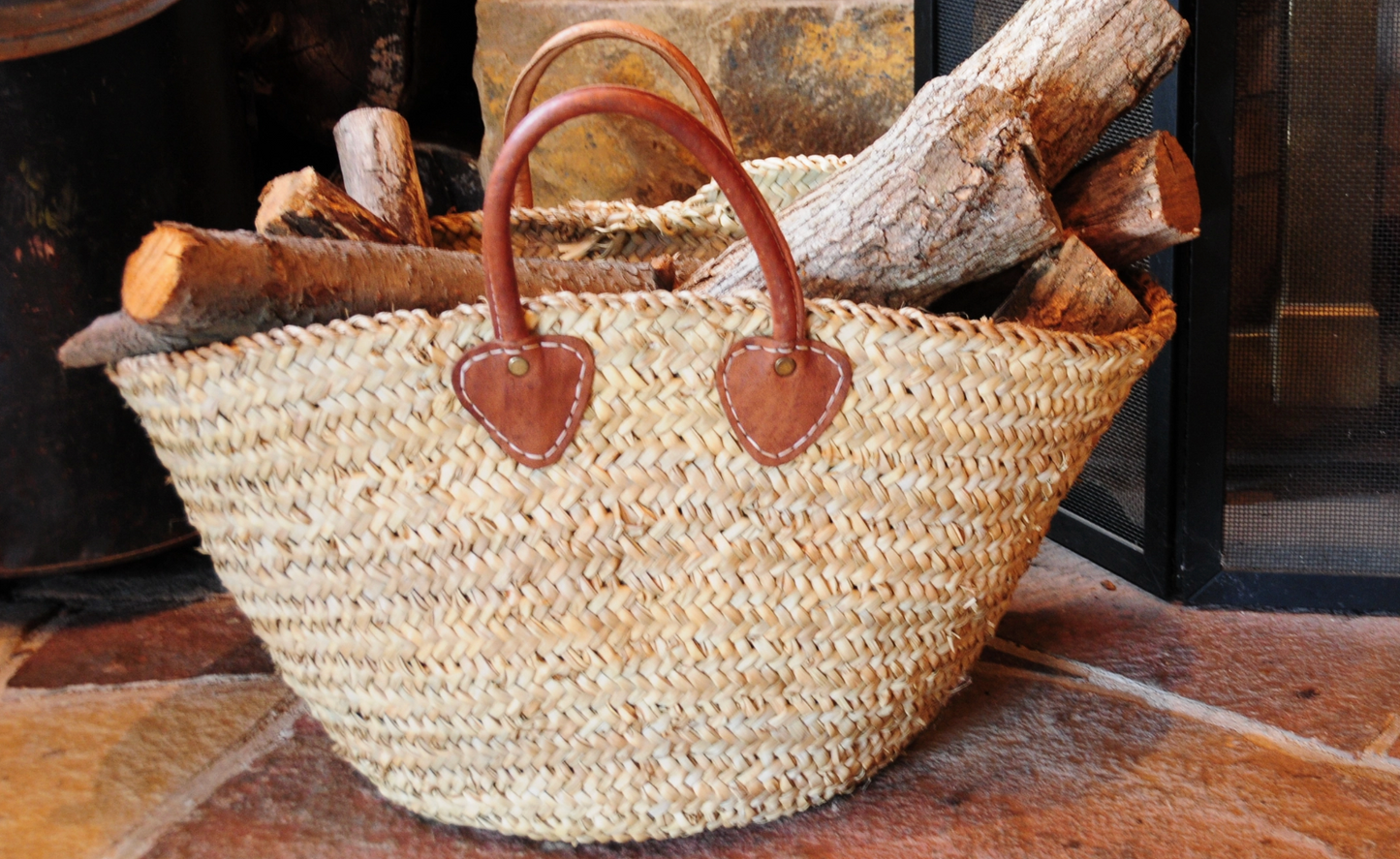 Woven Wide Basket