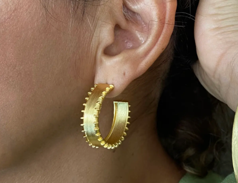 Birmania Hoop Earrings