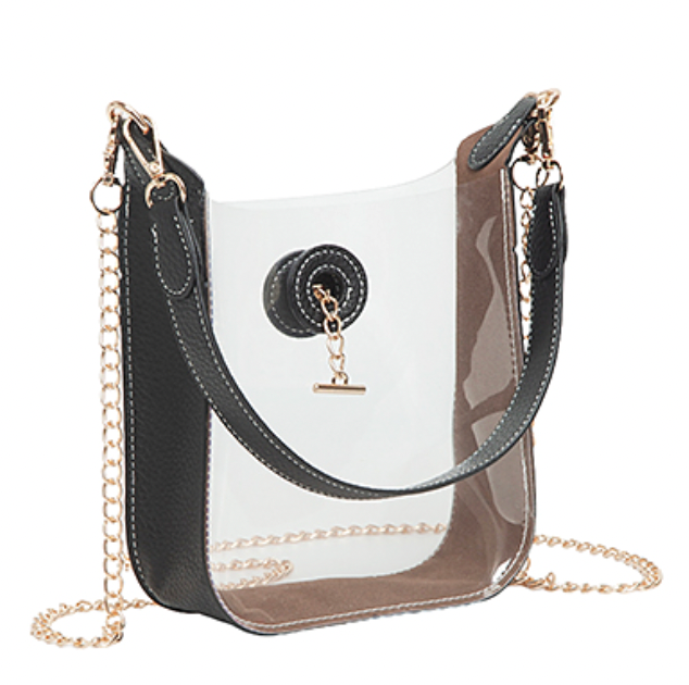 Rectangle Mini Clear Crossbody Bag