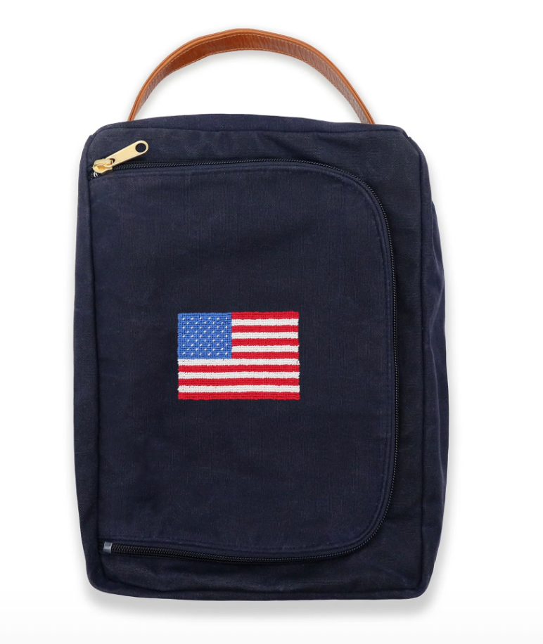 American Flag Shoe Bag