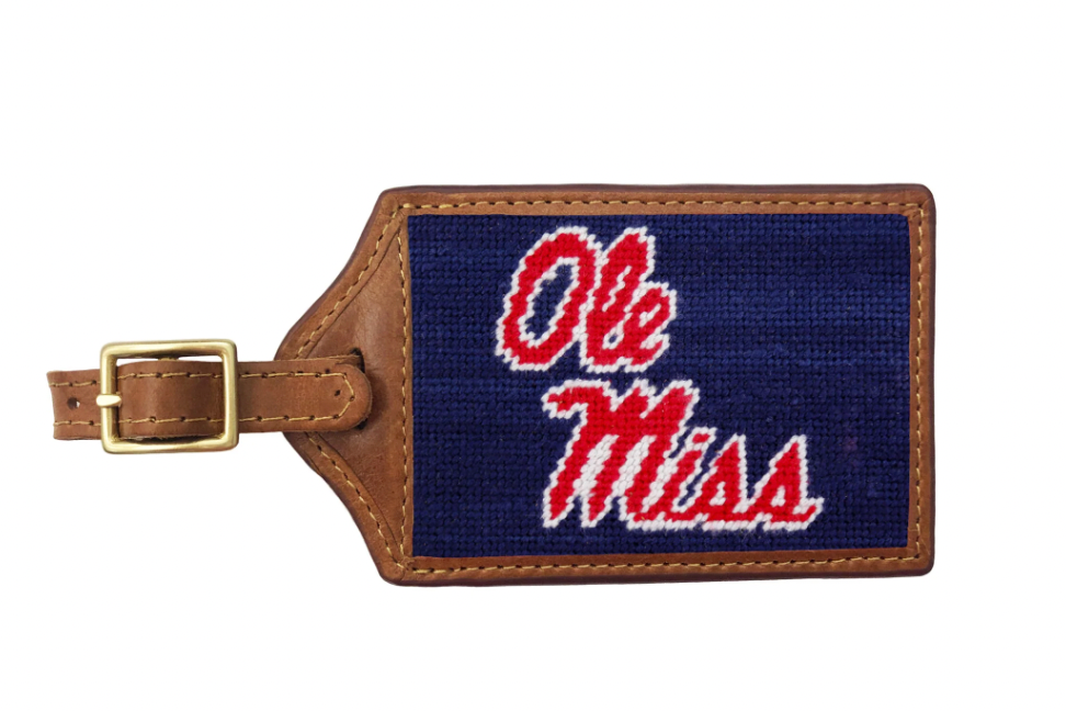 Ole Miss Luggage Tag
