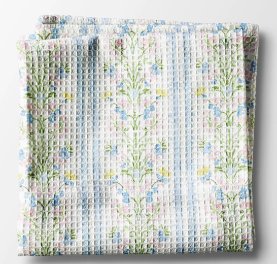 Spring Chinoiserie Kitchen Towel