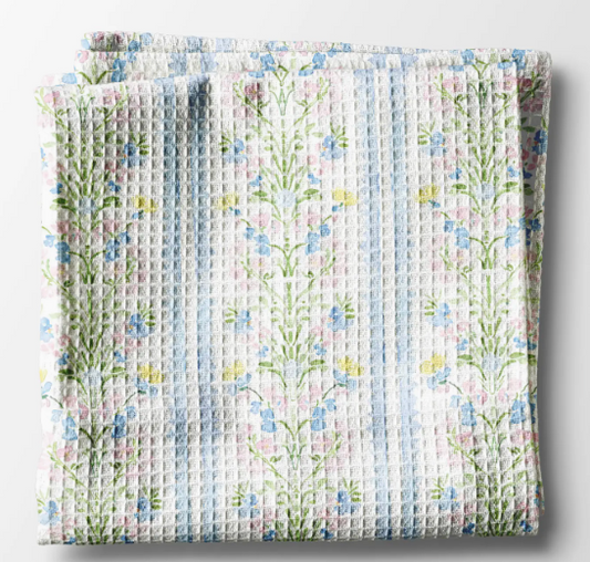 Spring Chinoiserie Kitchen Towel