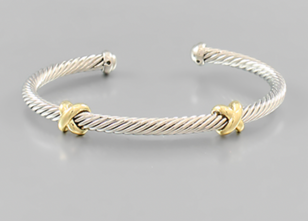 Double X Cable Cuff