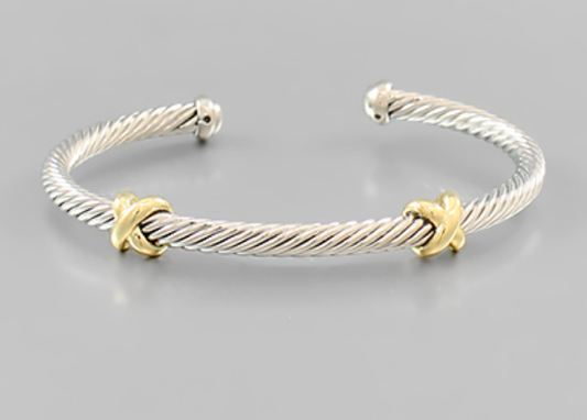 Double X Cable Cuff