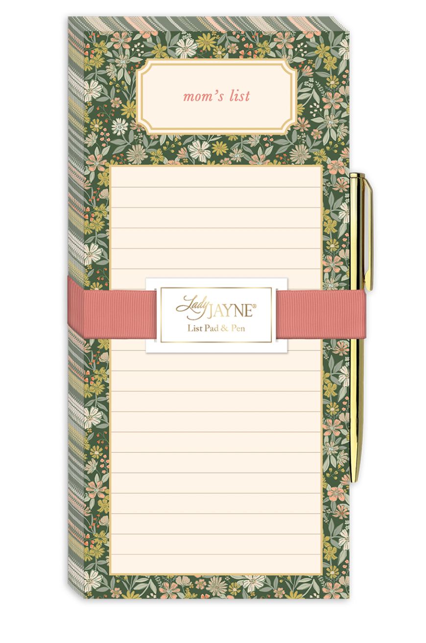 Magnetic List Pads with Pens