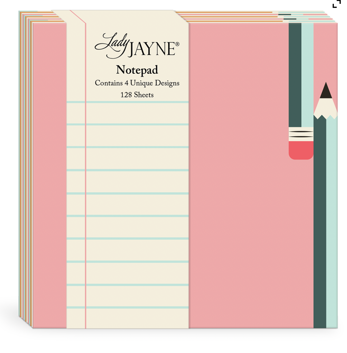 Book Smarts Square Notepad
