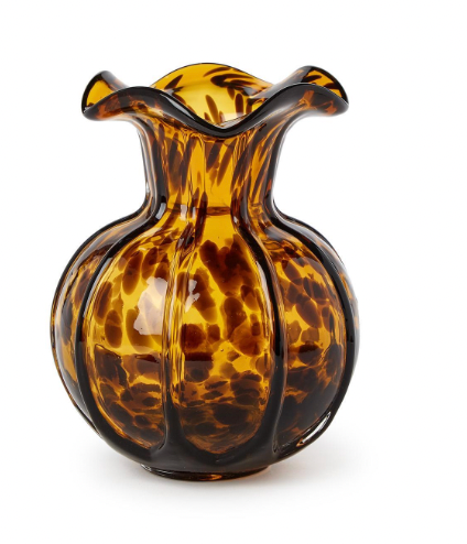 Ruffled Tortoise Vase