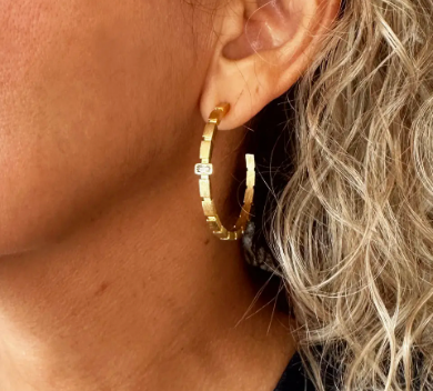 Ileana Hoop Earrings