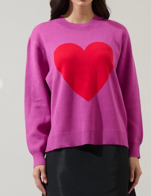 Lumia Heart Sweater