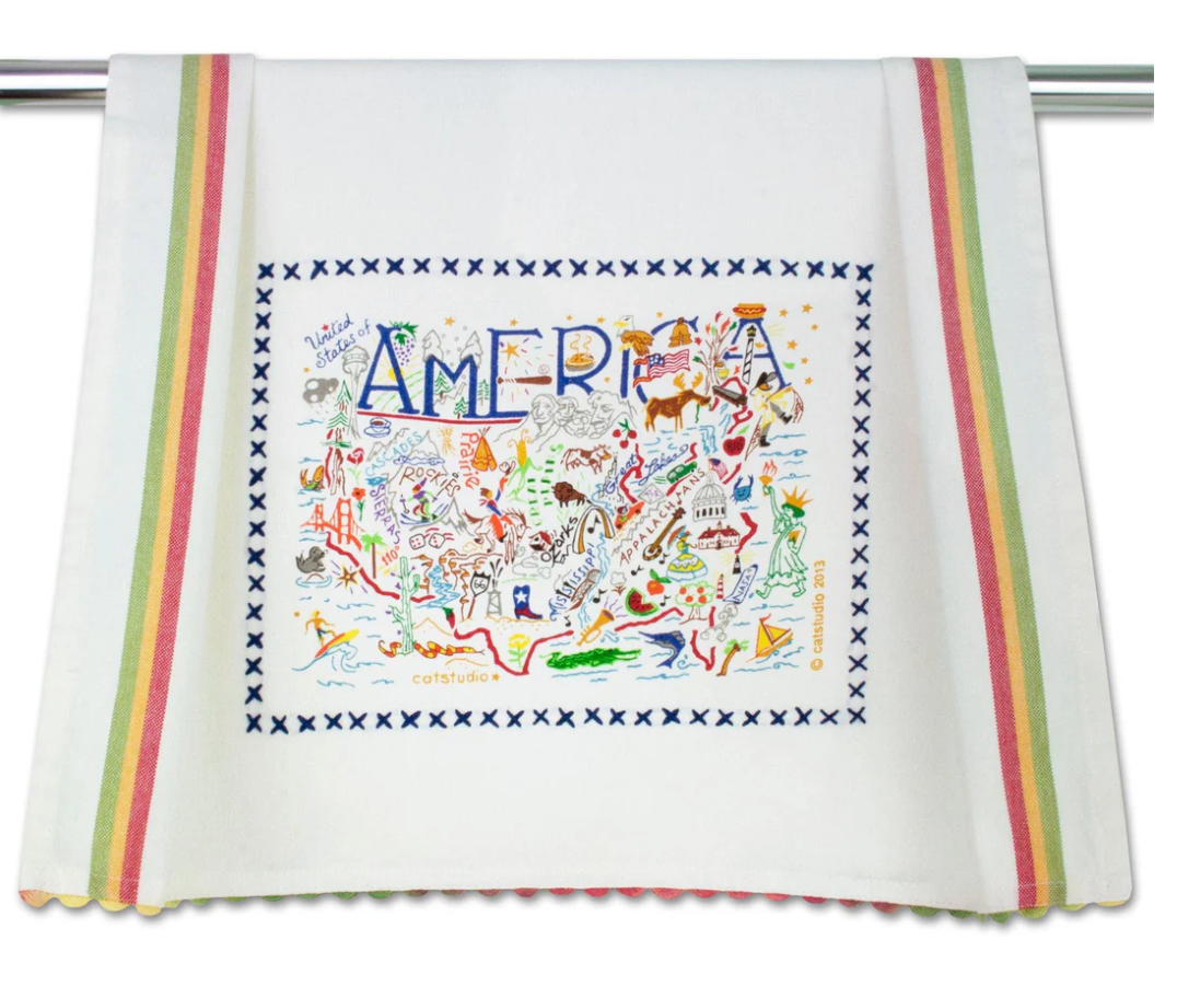 America Dish Towel