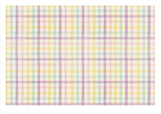 Spring Plaid Placemat