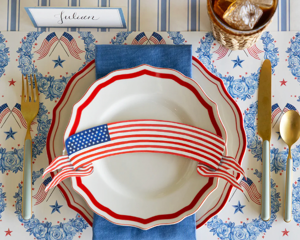 American Floral Placemat