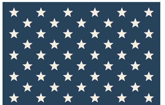 Stars on Blue Placemat