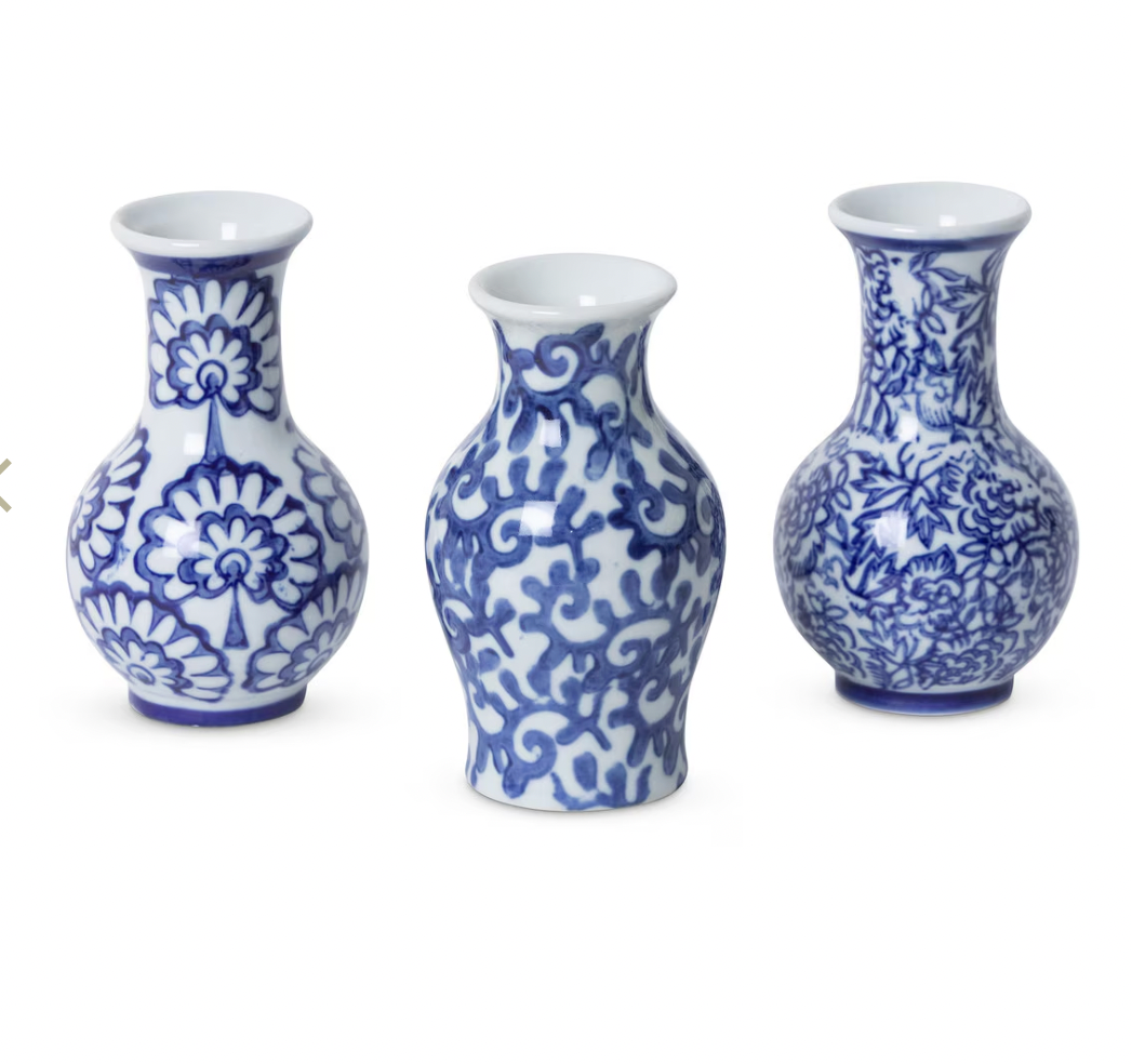 Porcelain VIne Petite Vase