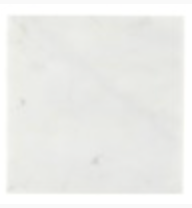 8" White Marble Stacking Tray- Square