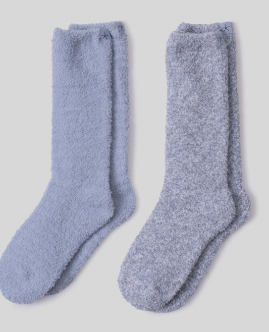 Cozy Chic 2 Pair Sock Set