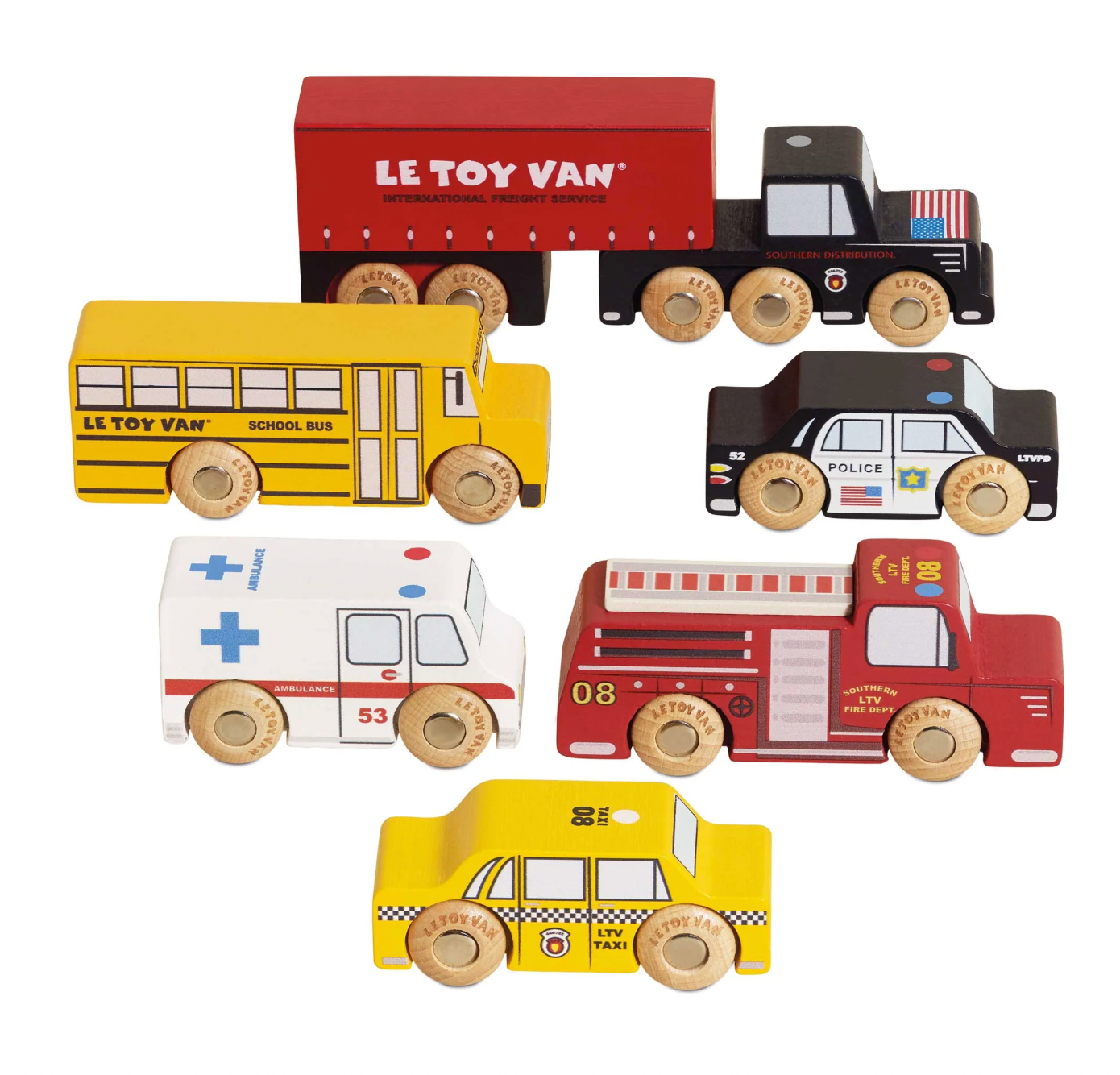 American Toy Car Set