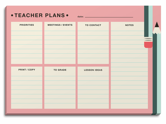 Pink Pencil Deskpad