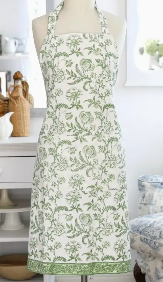 Block Printed Aprons