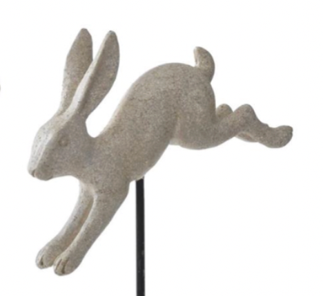Resin Faux Stone Running Rabbit Picks