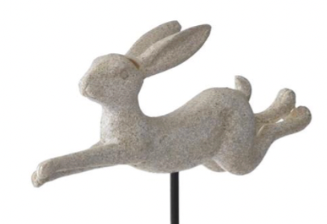 Resin Faux Stone Running Rabbit Picks