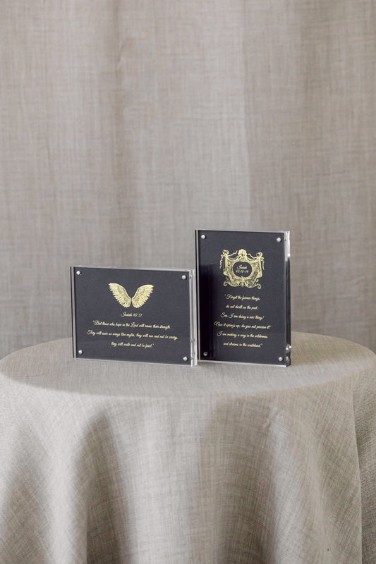 Madison Sterling Scripture Frames